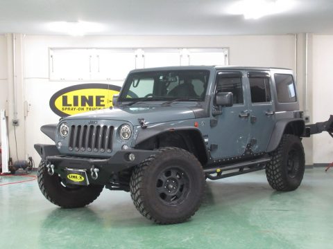 JEEP JKラングラー　スポーツ　アンビル　LINE-Xカスタム車をご紹介！